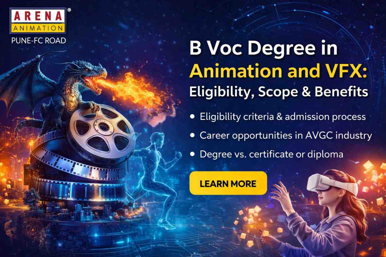 B Voc Degree in Animation and VFX